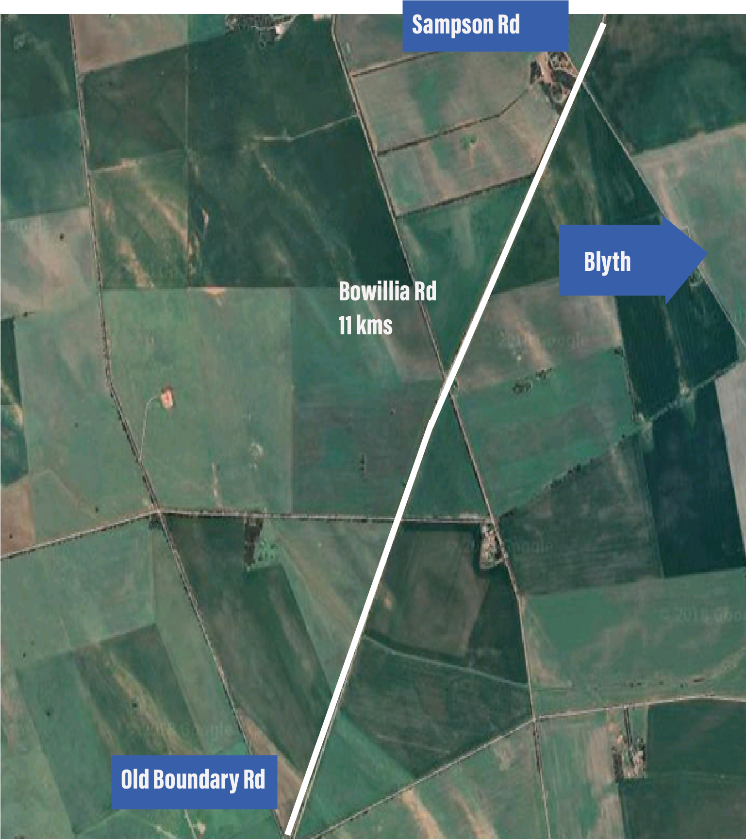 map of road